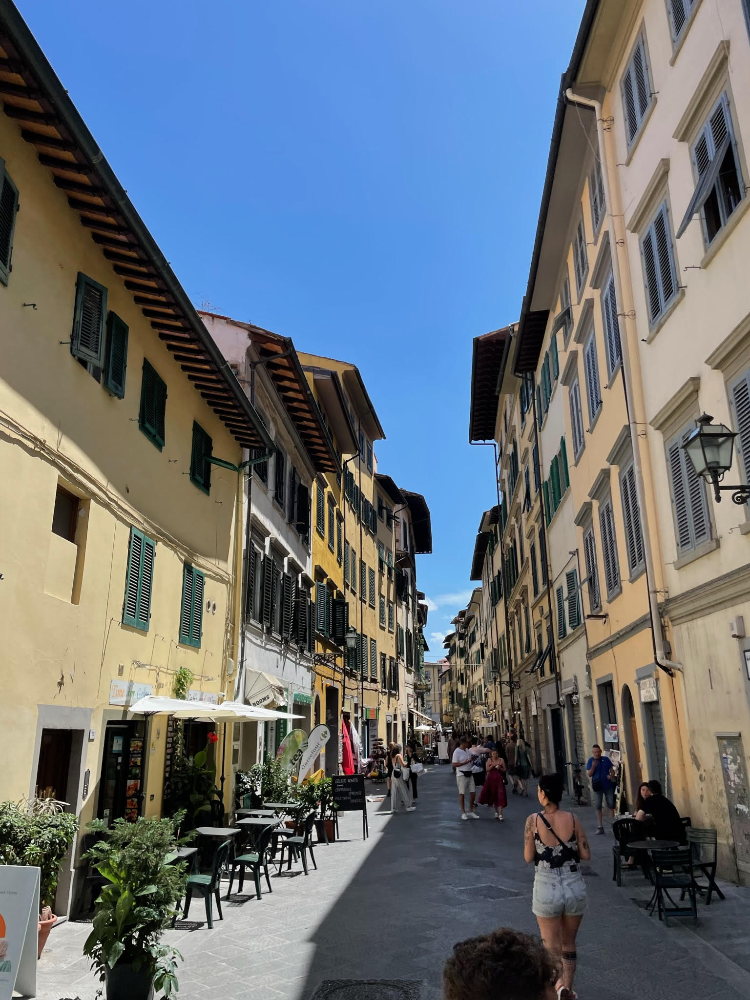 Ancient Via Sacra paving stones through the Roman Forum, Rome Italy