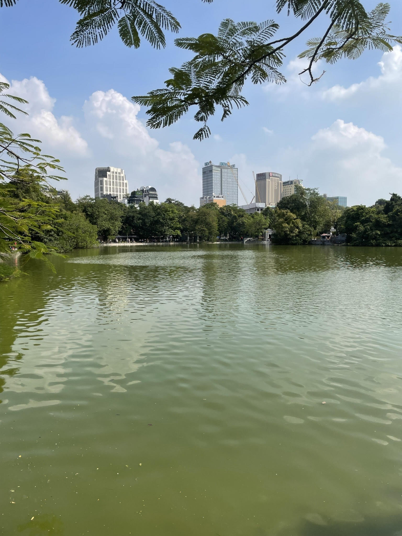 Hoan Kiem Lake, Hanoi, Vietnam